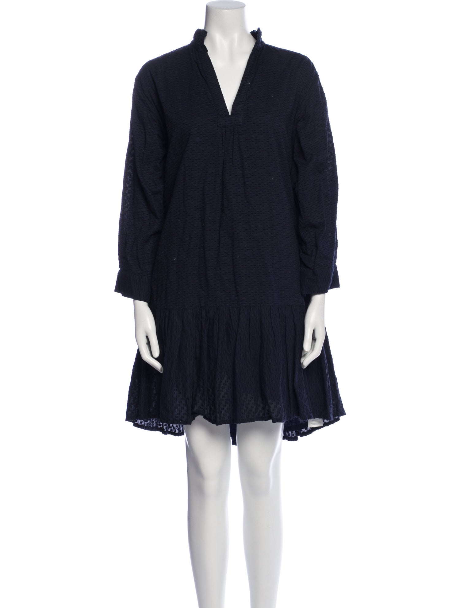 Wiggy Kit V-Neck Mini Dress