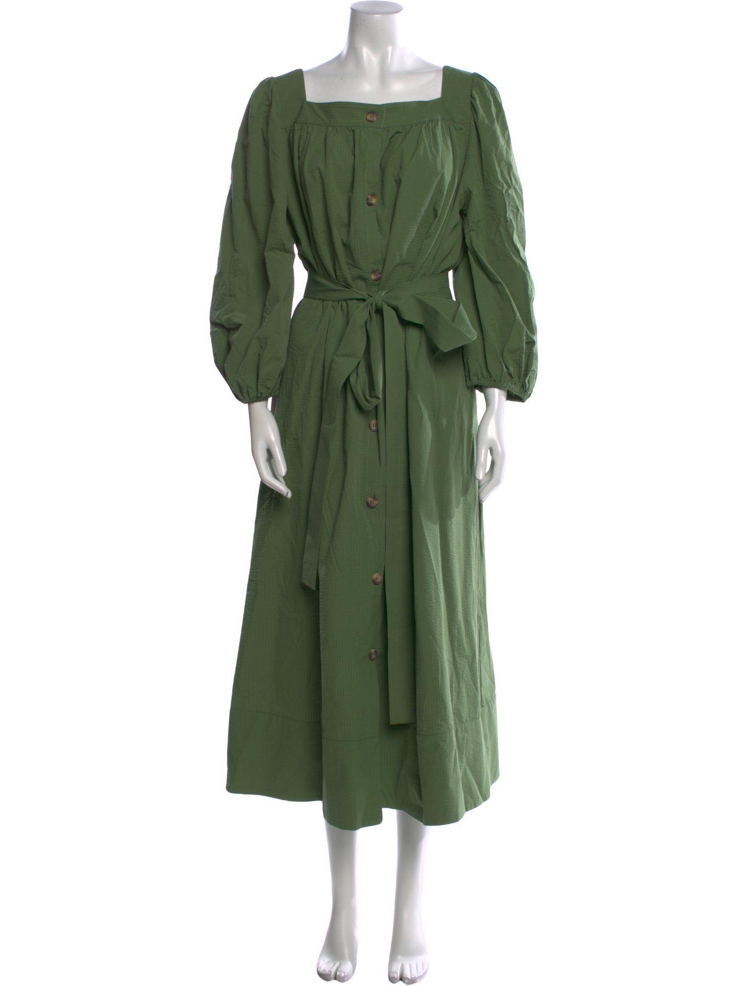 Wiggy Kit Square Neckline Long Dress w/ Tags