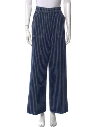 Wiggy Kit Striped Wide Leg Pants
