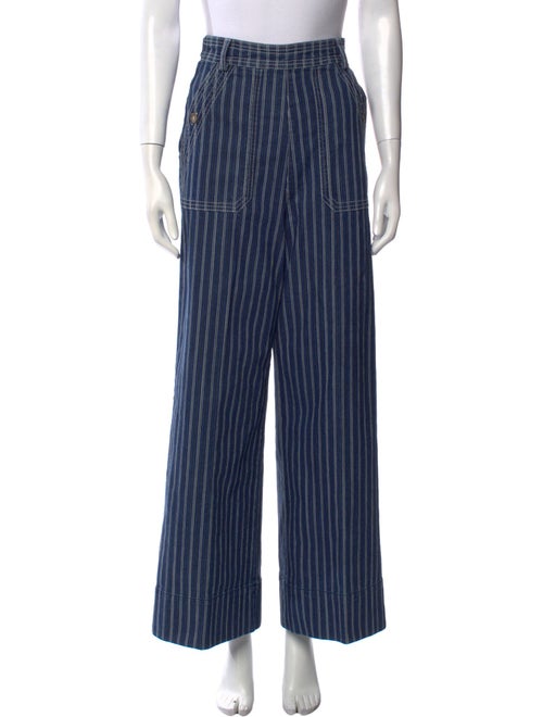 Wiggy Kit Striped Wide Leg Pants