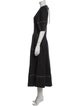 Wiggy Kit V-Neck Long Dress
