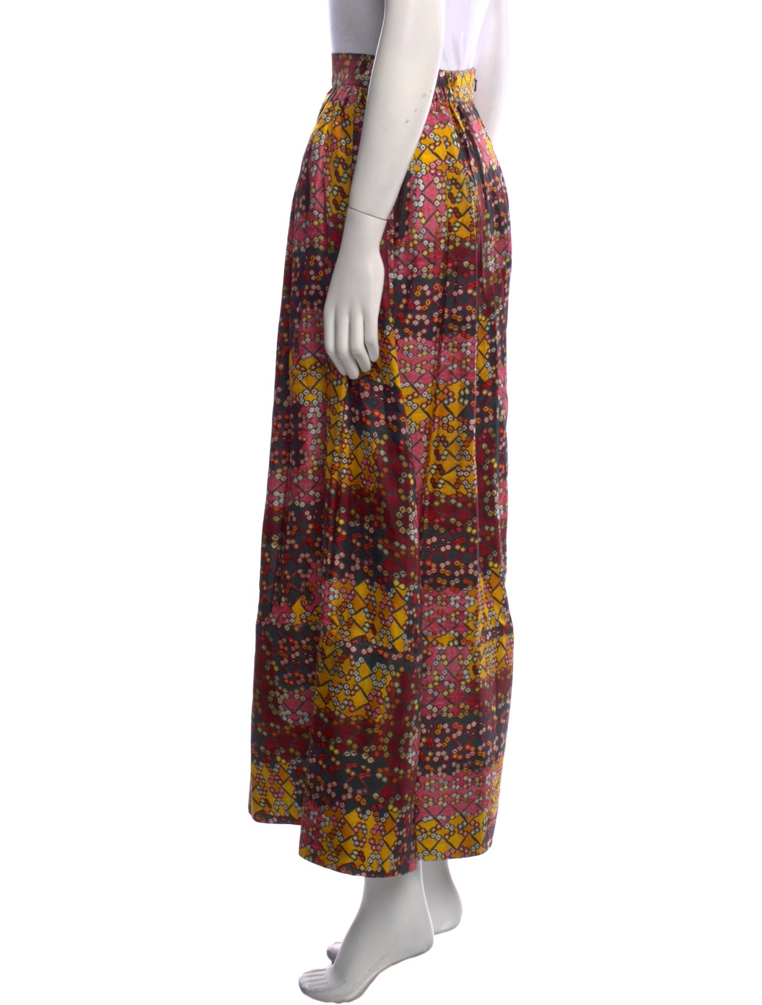 Wiggy Kit Silk Midi Length Skirt