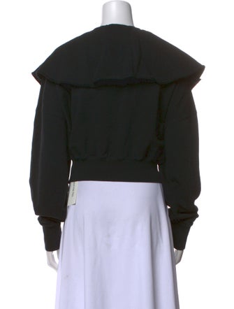 Wiggy Kit Bateau Neckline Long Sleeve Sweatshirt