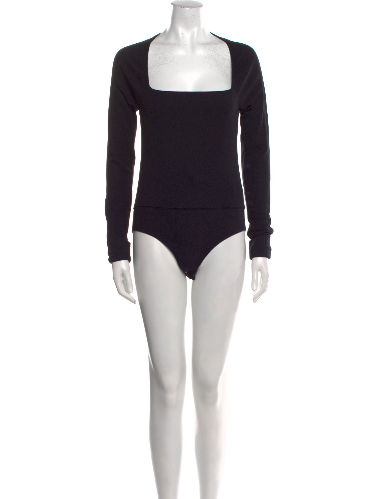 Wiggy Kit Square Neckline Long Sleeve Bodysuit