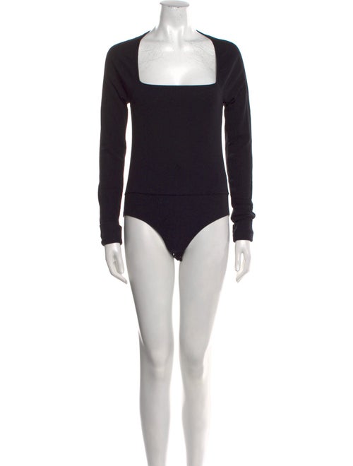 Wiggy Kit Square Neckline Long Sleeve Bodysuit