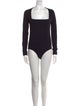 Wiggy Kit Square Neckline Long Sleeve Bodysuit
