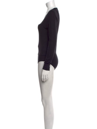 Wiggy Kit Square Neckline Long Sleeve Bodysuit