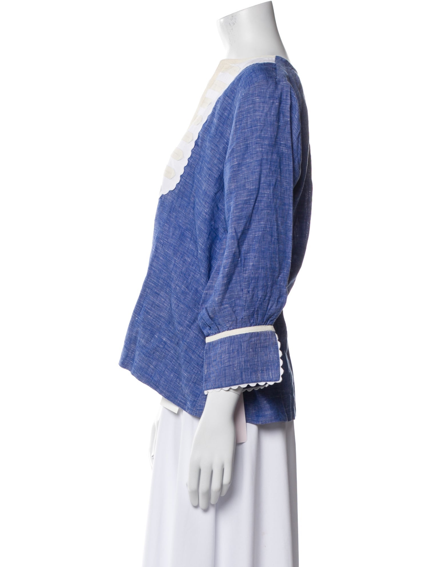 Wiggy Kit Linen Printed Tunic