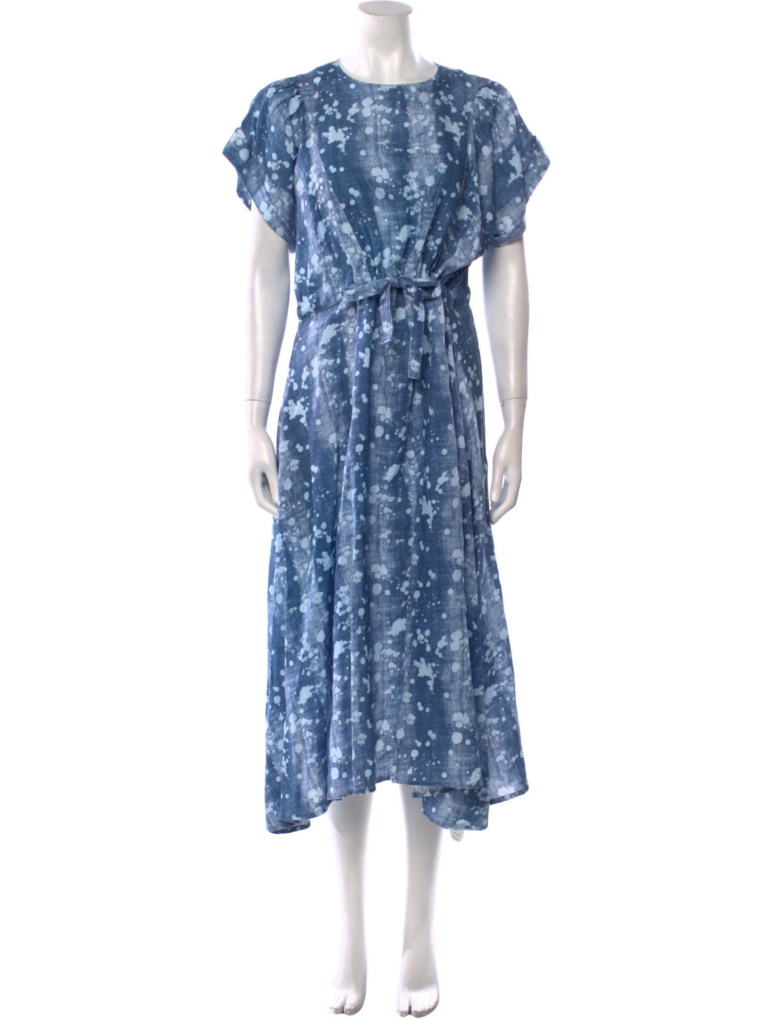 Wiggy Kit Linen Long Dress