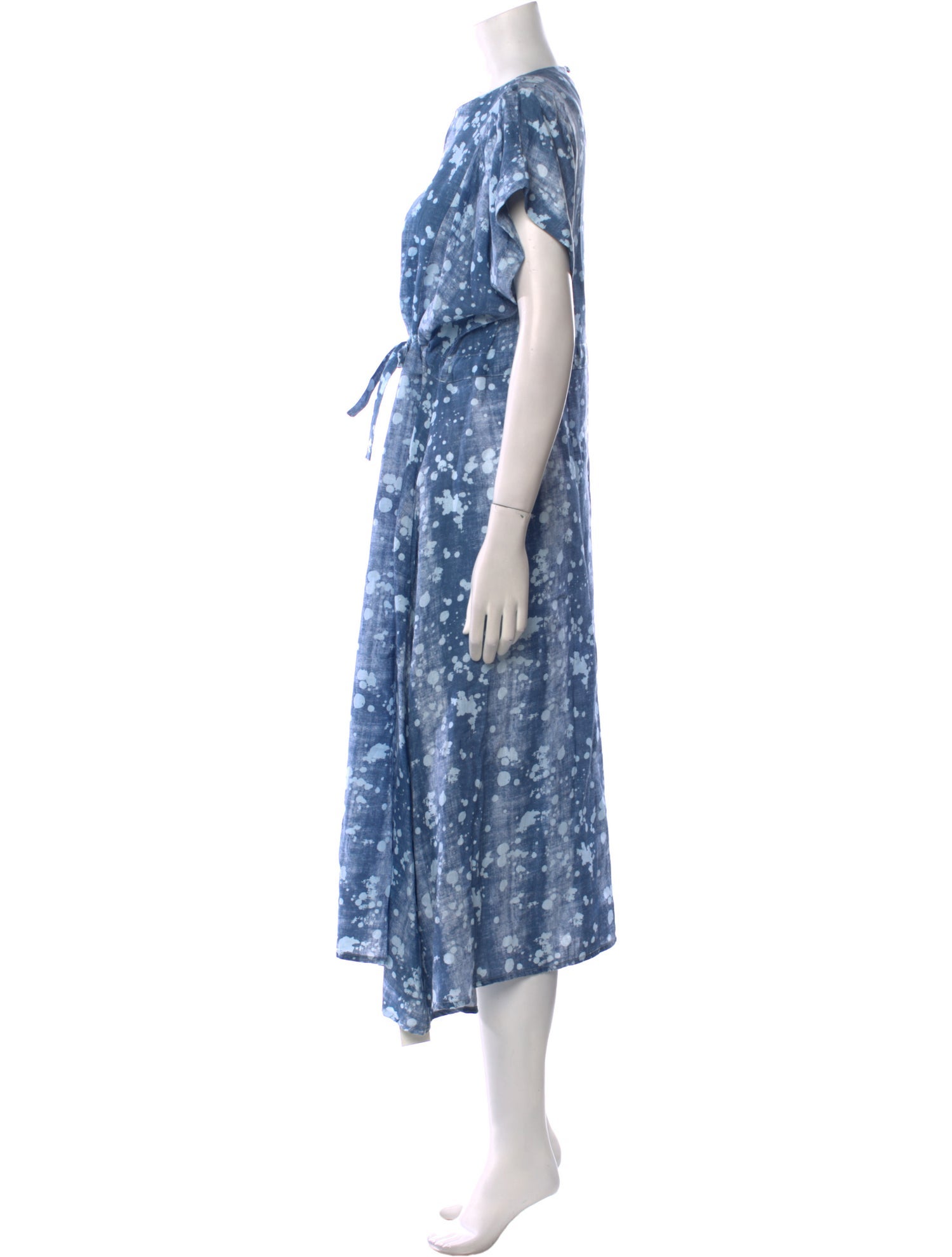 Wiggy Kit Linen Long Dress