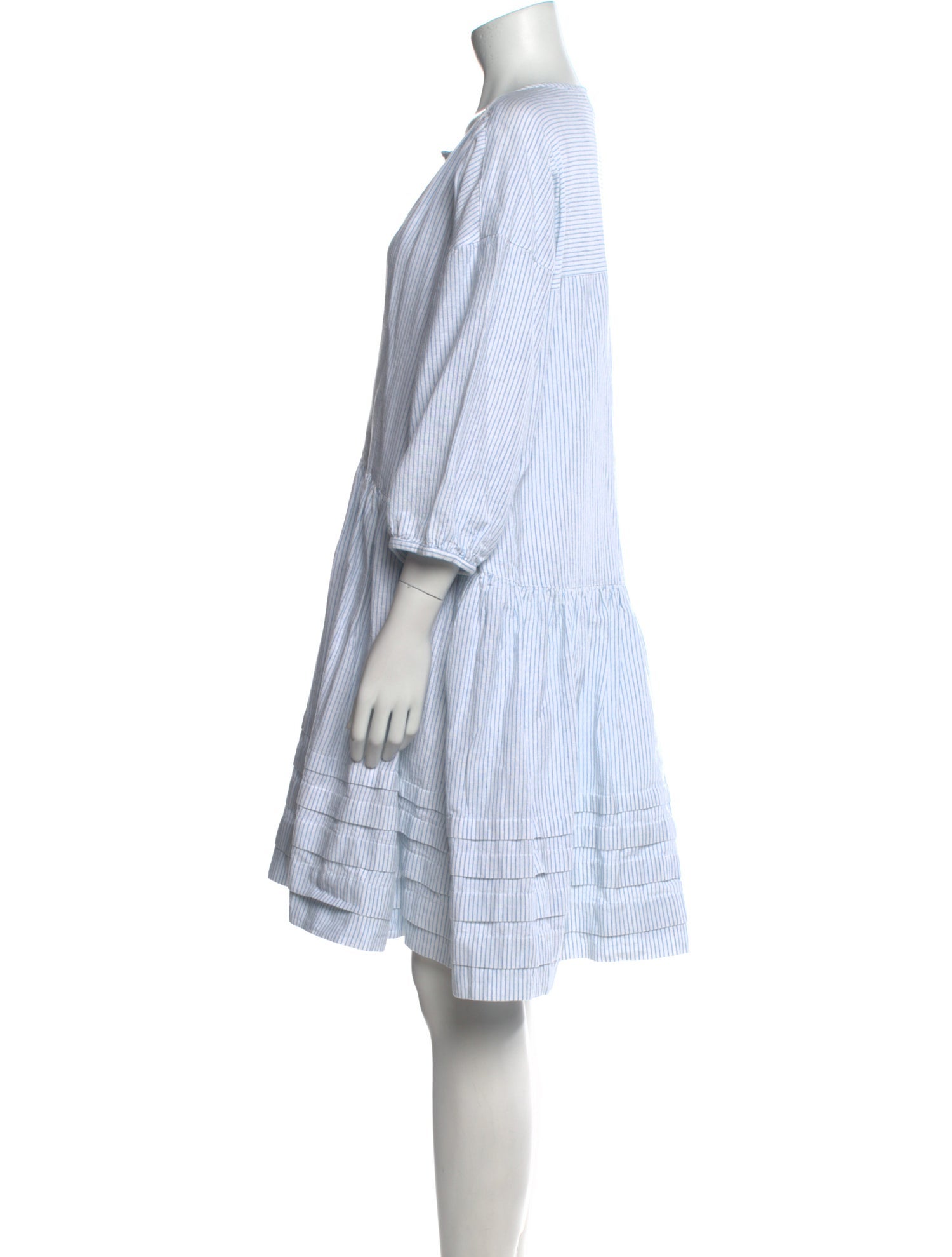 Wiggy Kit Striped Mini Dress