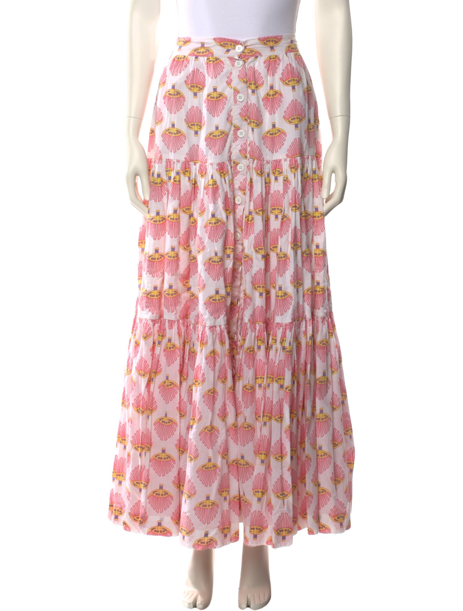 Wiggy Kit Printed Long Skirt