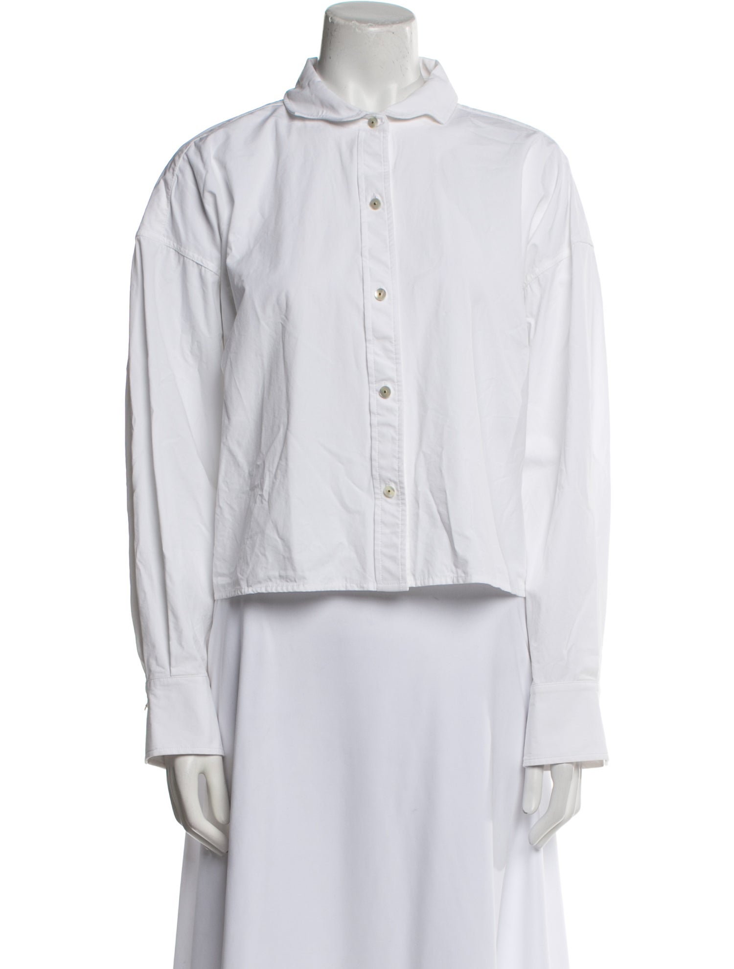 Wiggy Kit Long Sleeve Button-Up Top