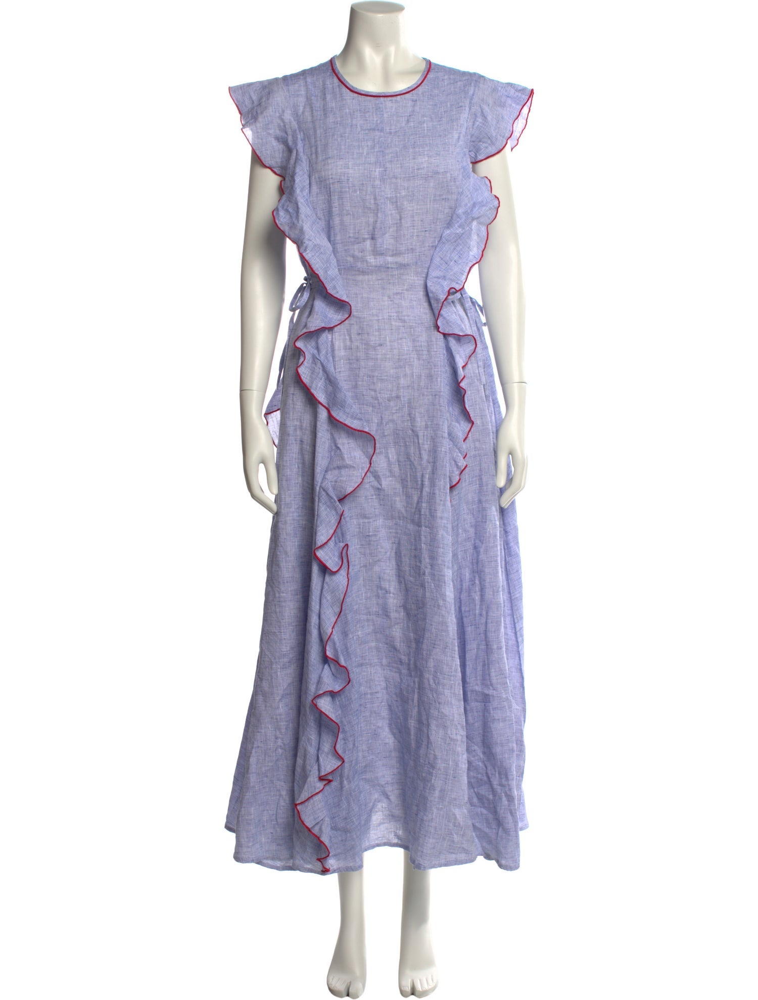 Wiggy Kit Linen Long Dress
