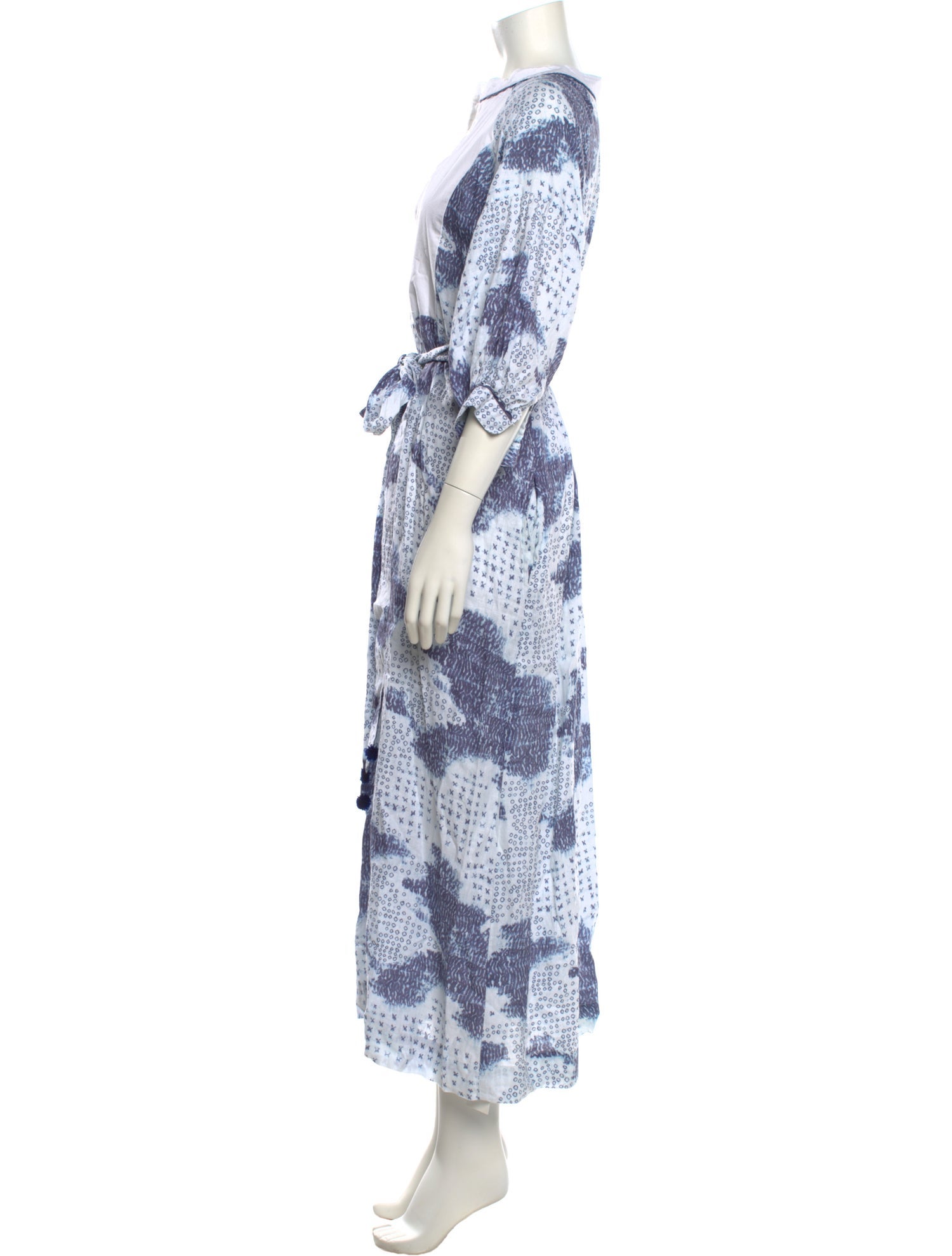 Wiggy Kit Linen Long Dress