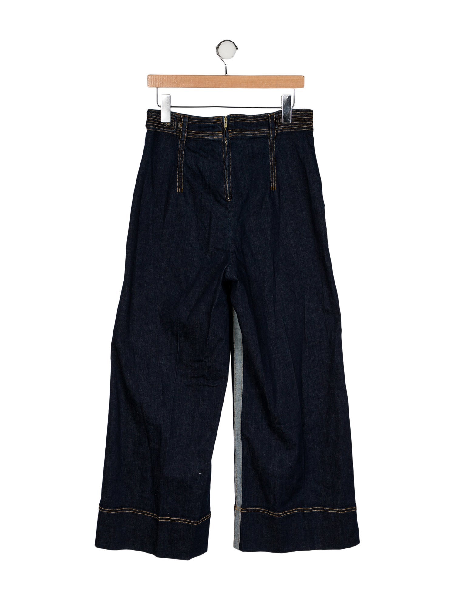 Wiggy Kit High-Rise Wide Leg Jeans w/ Tags