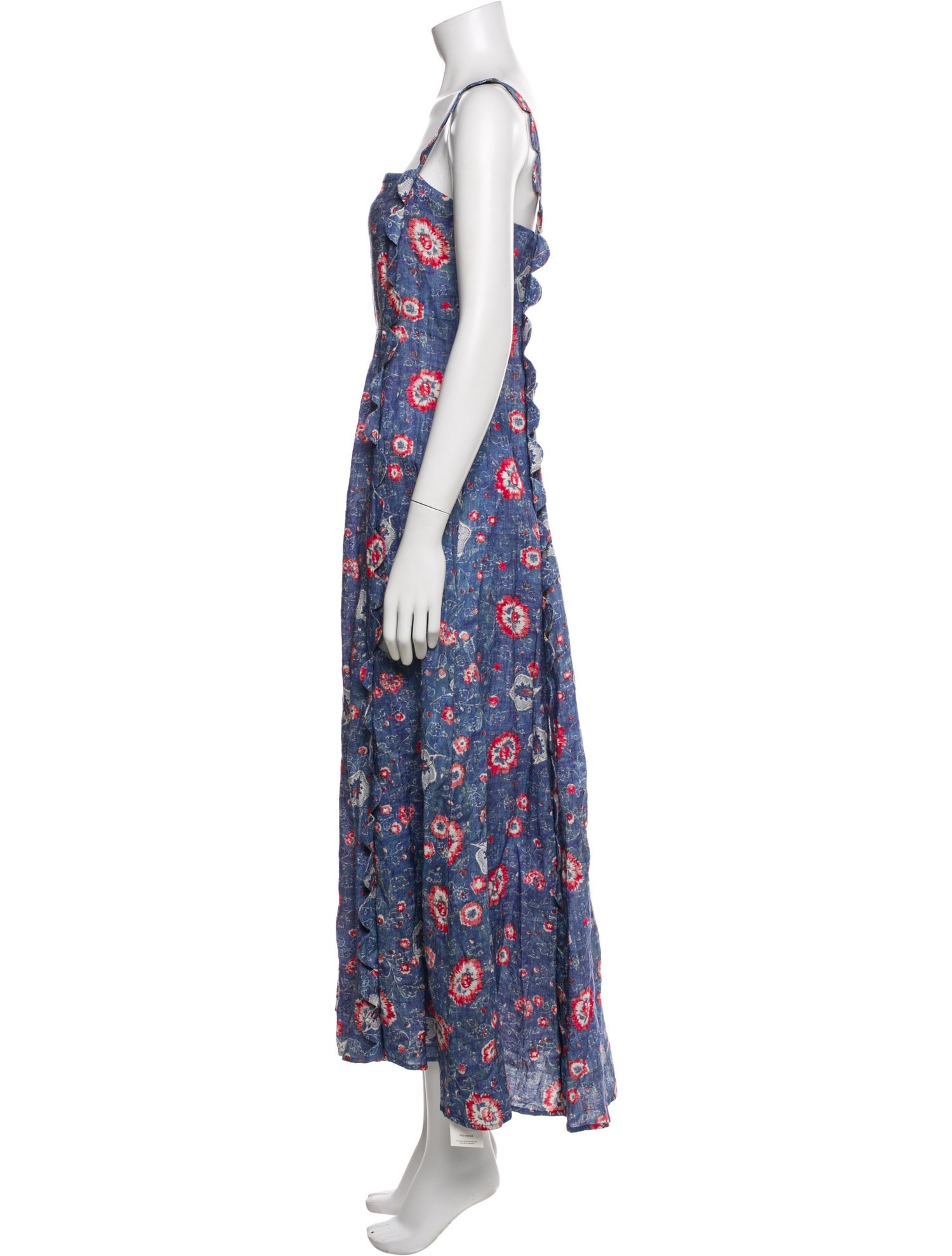 Wiggy Kit Linen Long Dress