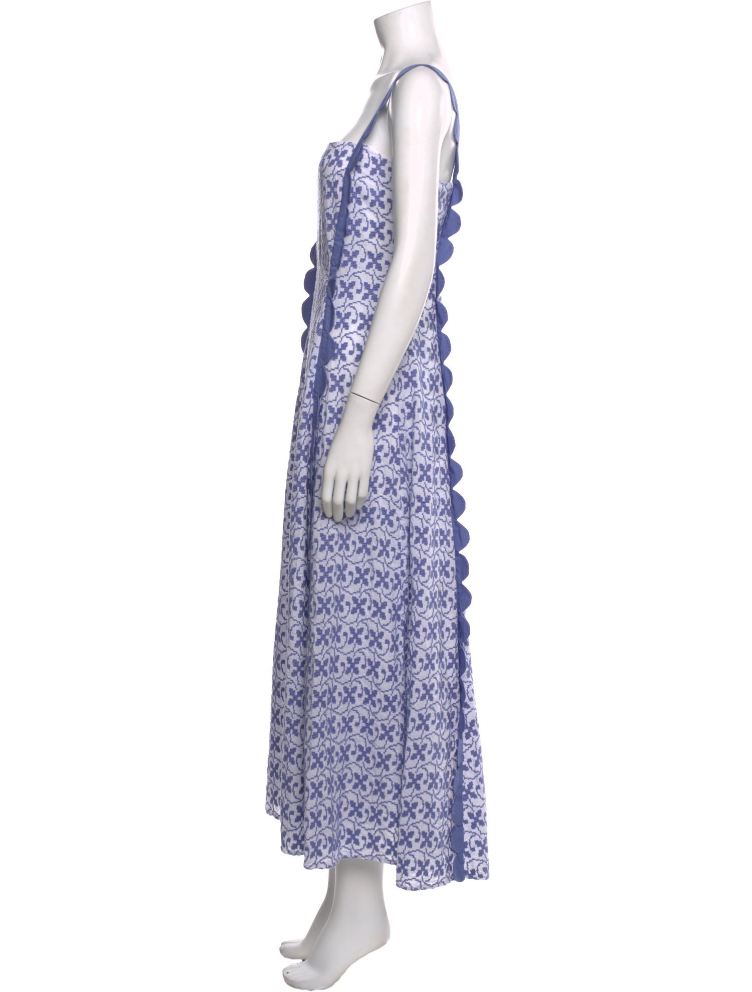Wiggy Kit Printed Long Dress