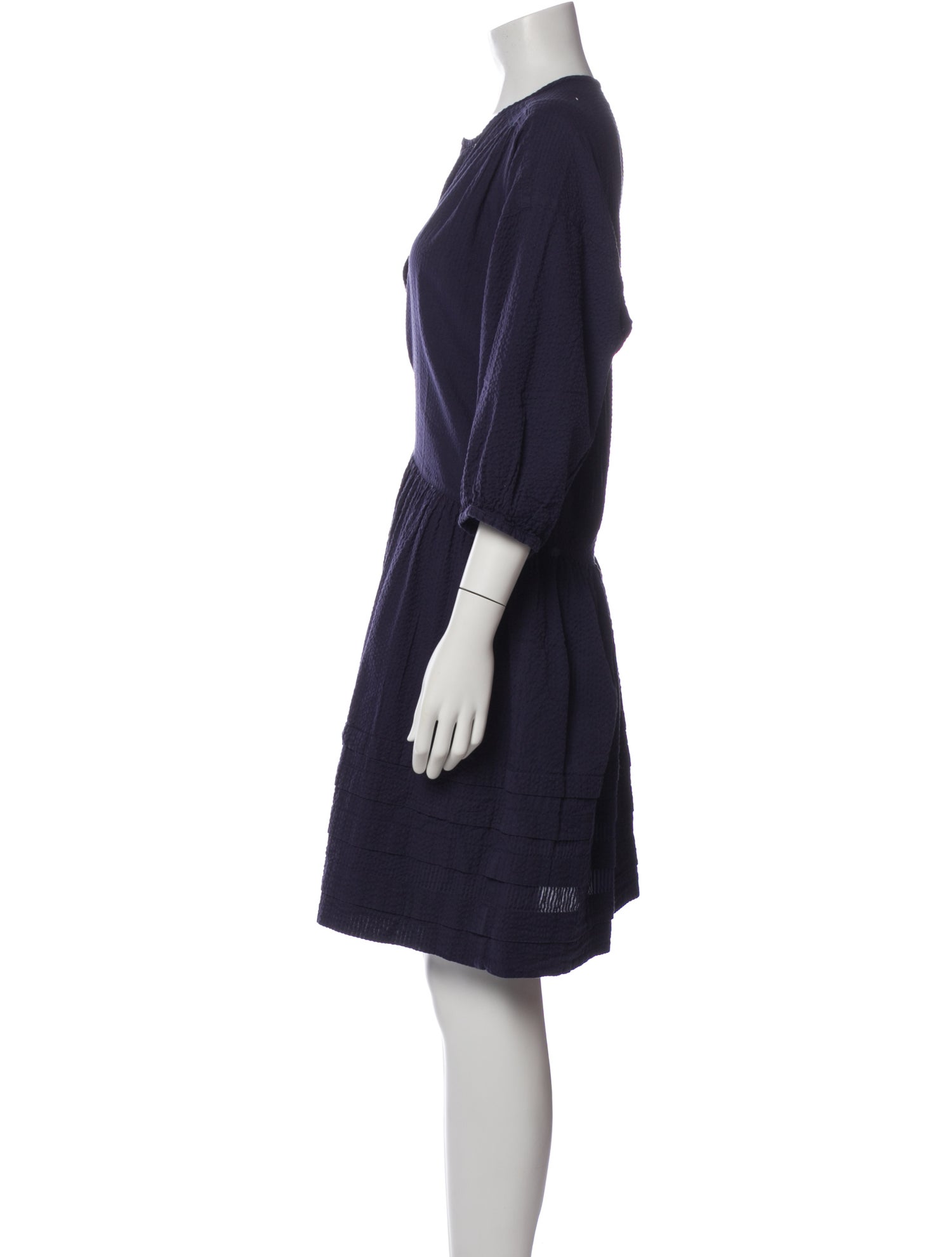 Wiggy Kit V-Neck Mini Dress