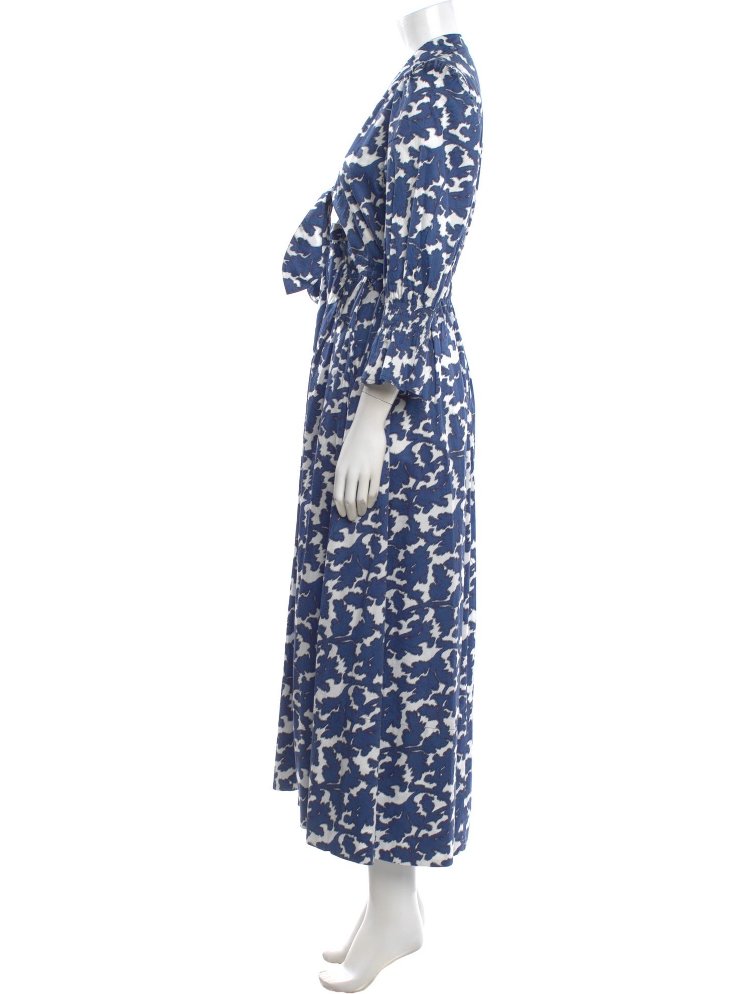 Wiggy Kit Floral Print Long Dress