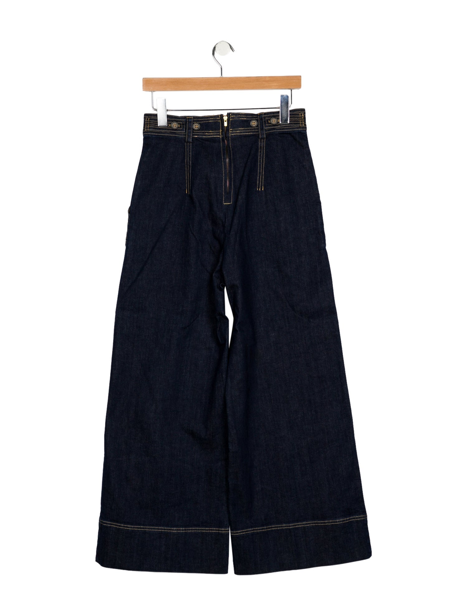 Wiggy Kit High-Rise Wide Leg Jeans