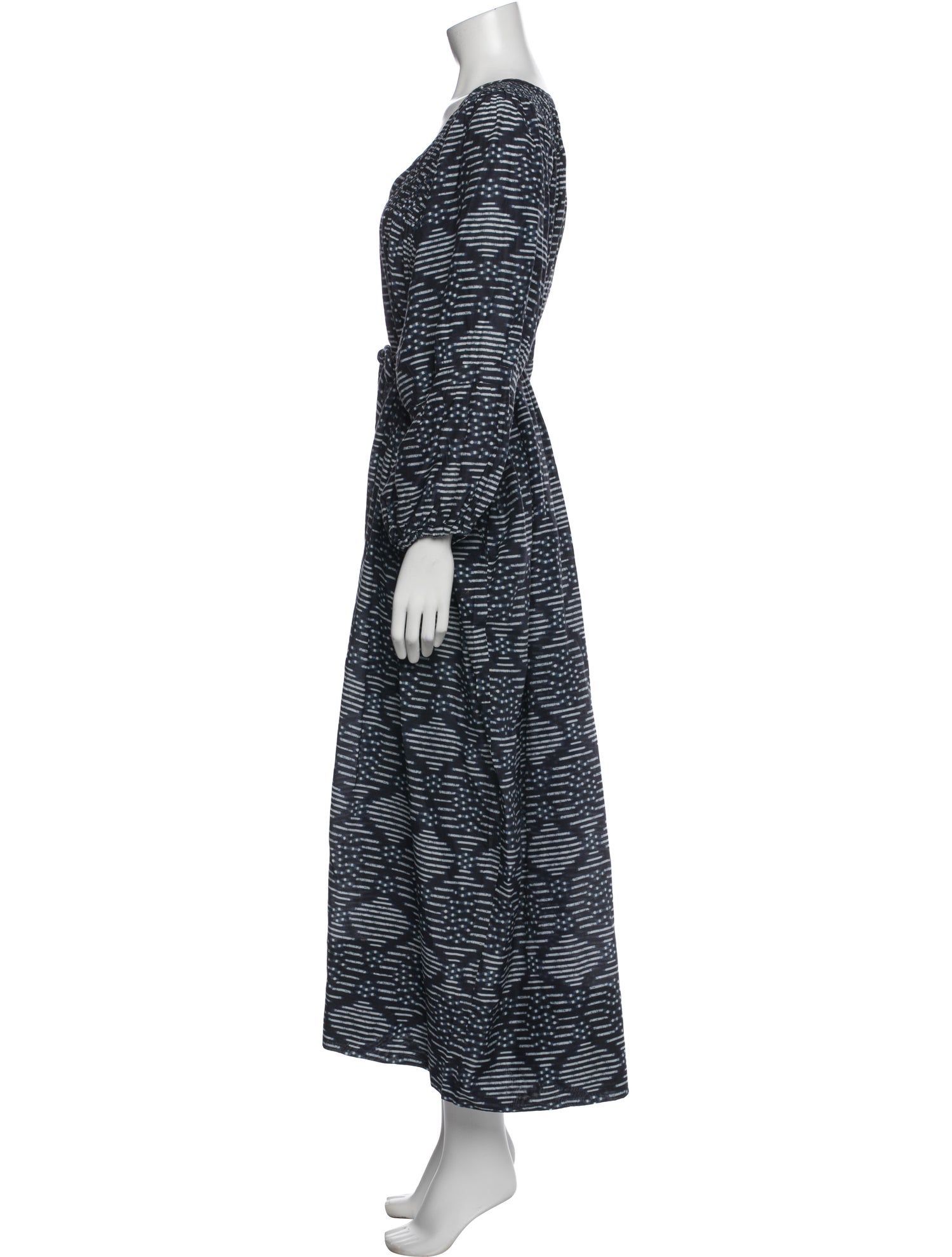 Wiggy Kit Printed Long Dress