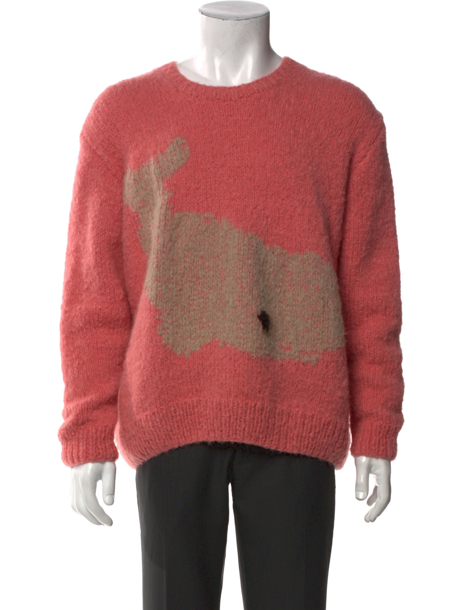 Wild Animals Alpaca Crew Neck Pullover