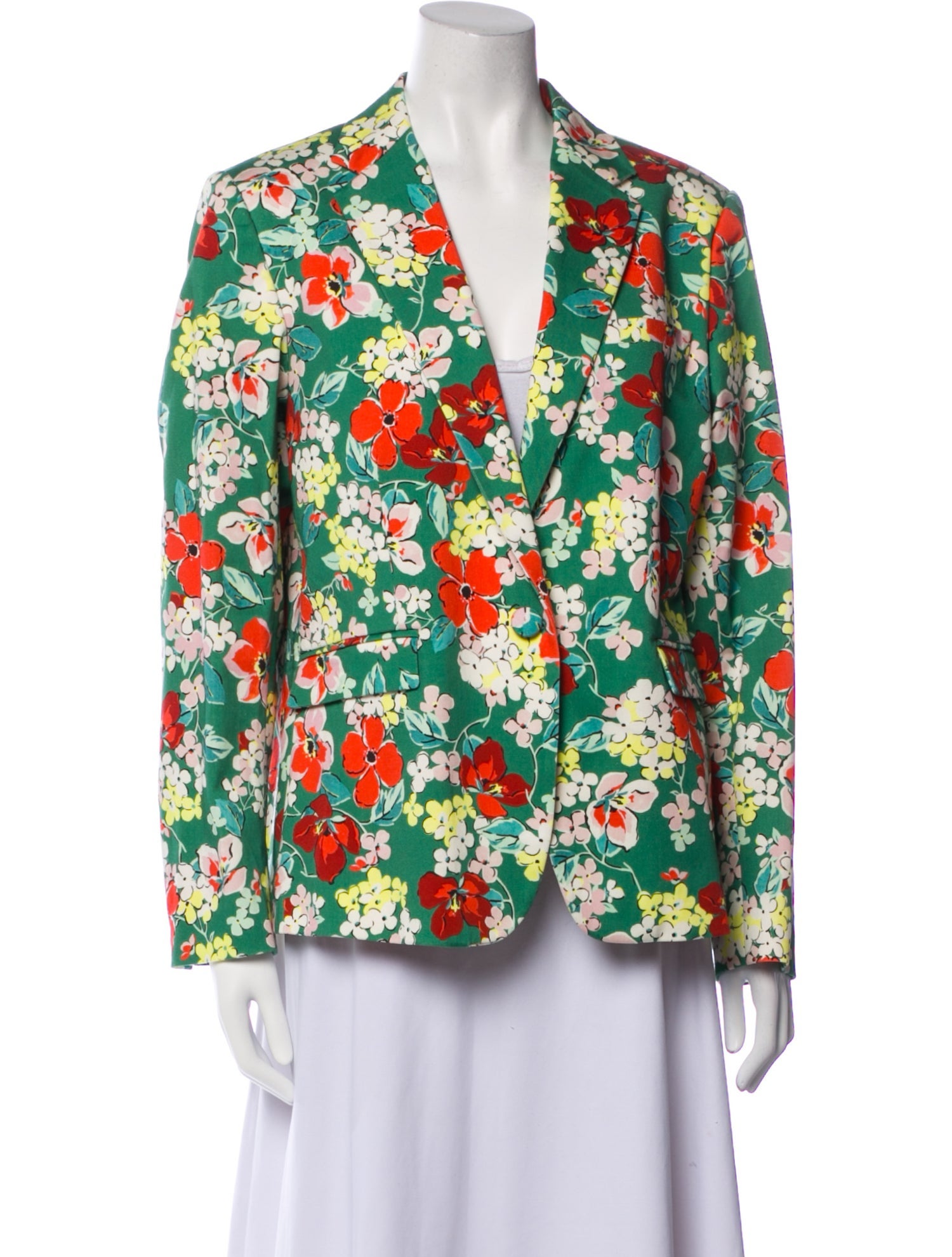 Weill Floral Print Blazer w/ Tags