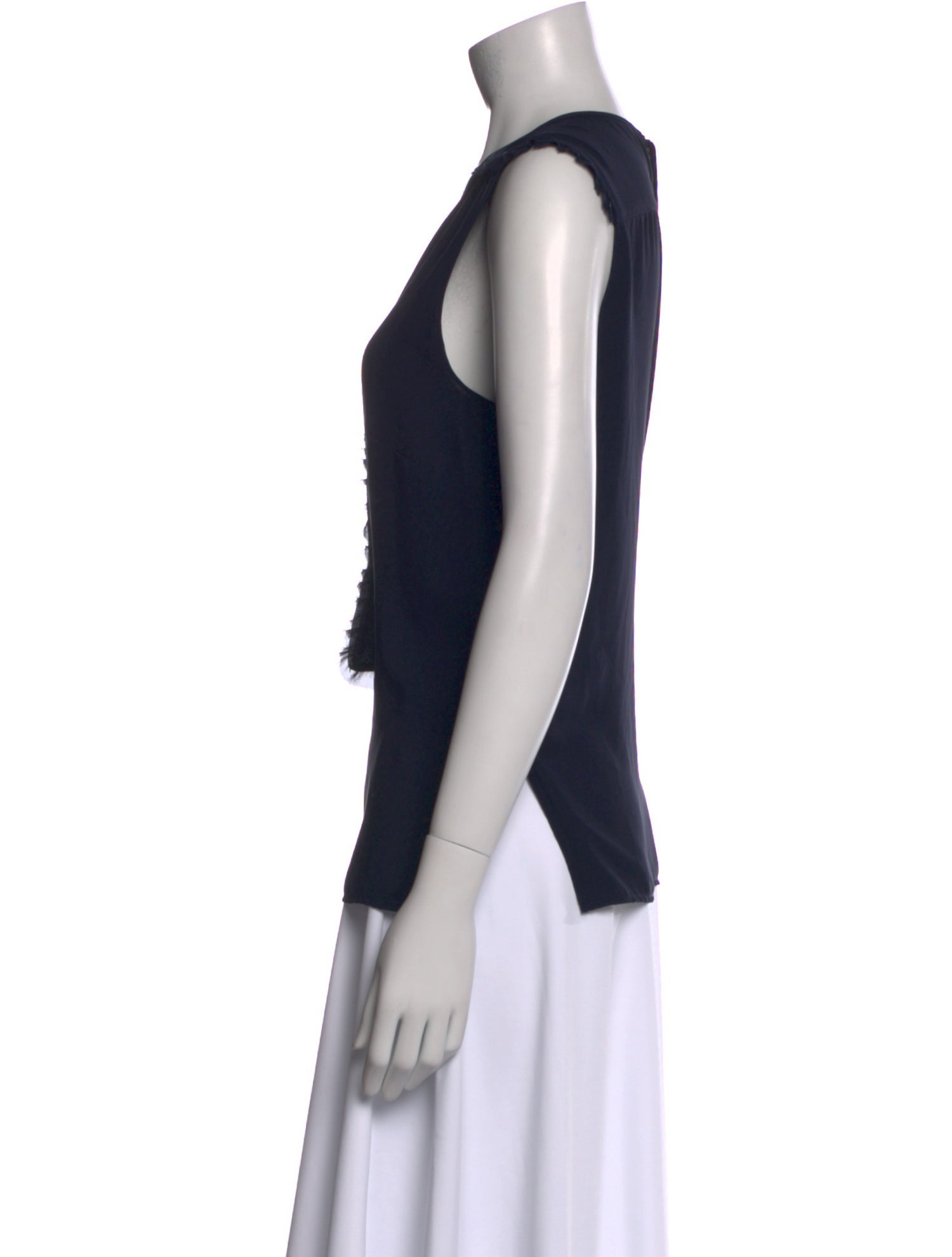 Weill Scoop Neck Sleeveless Top