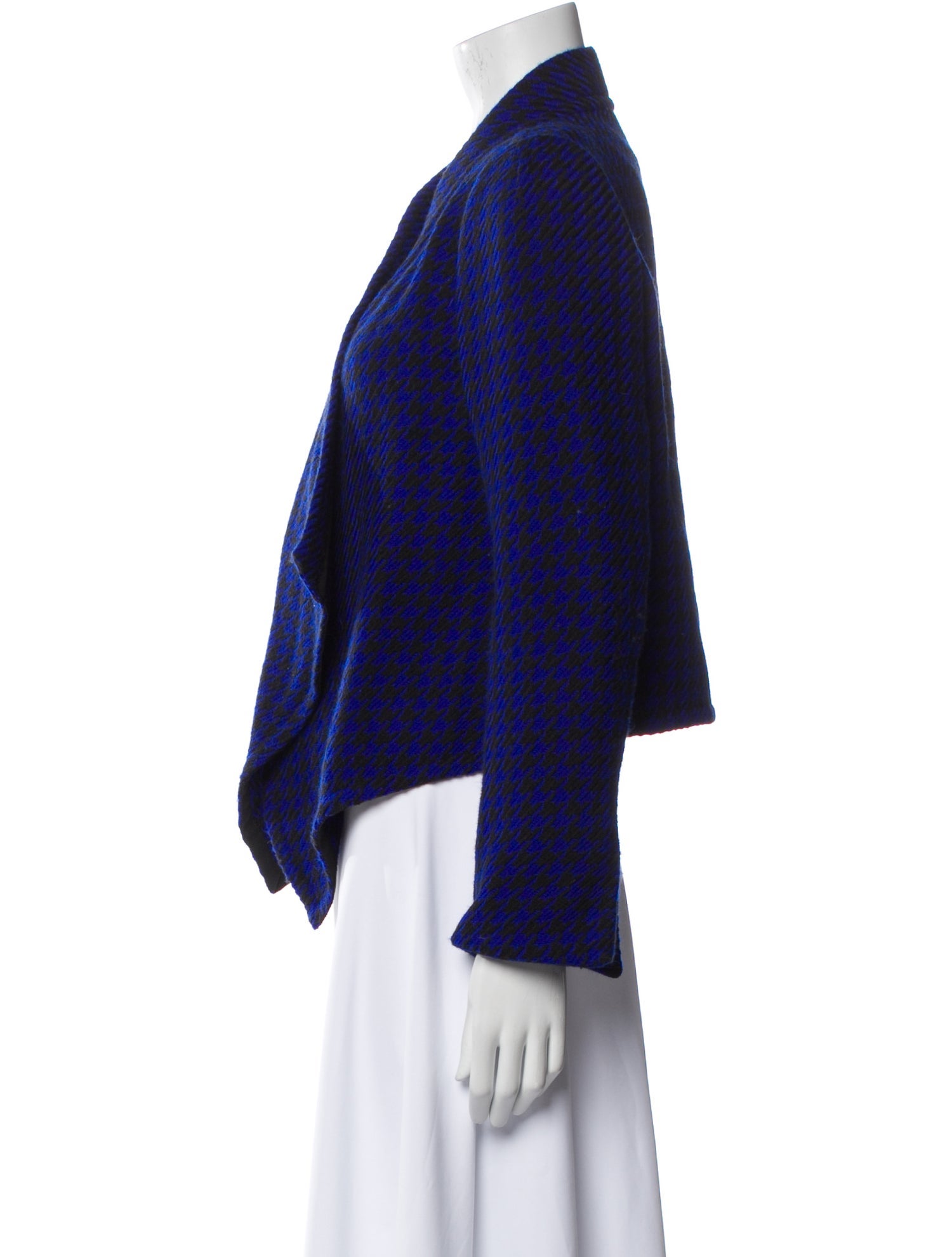 Weill Wool Plaid Print Jacket