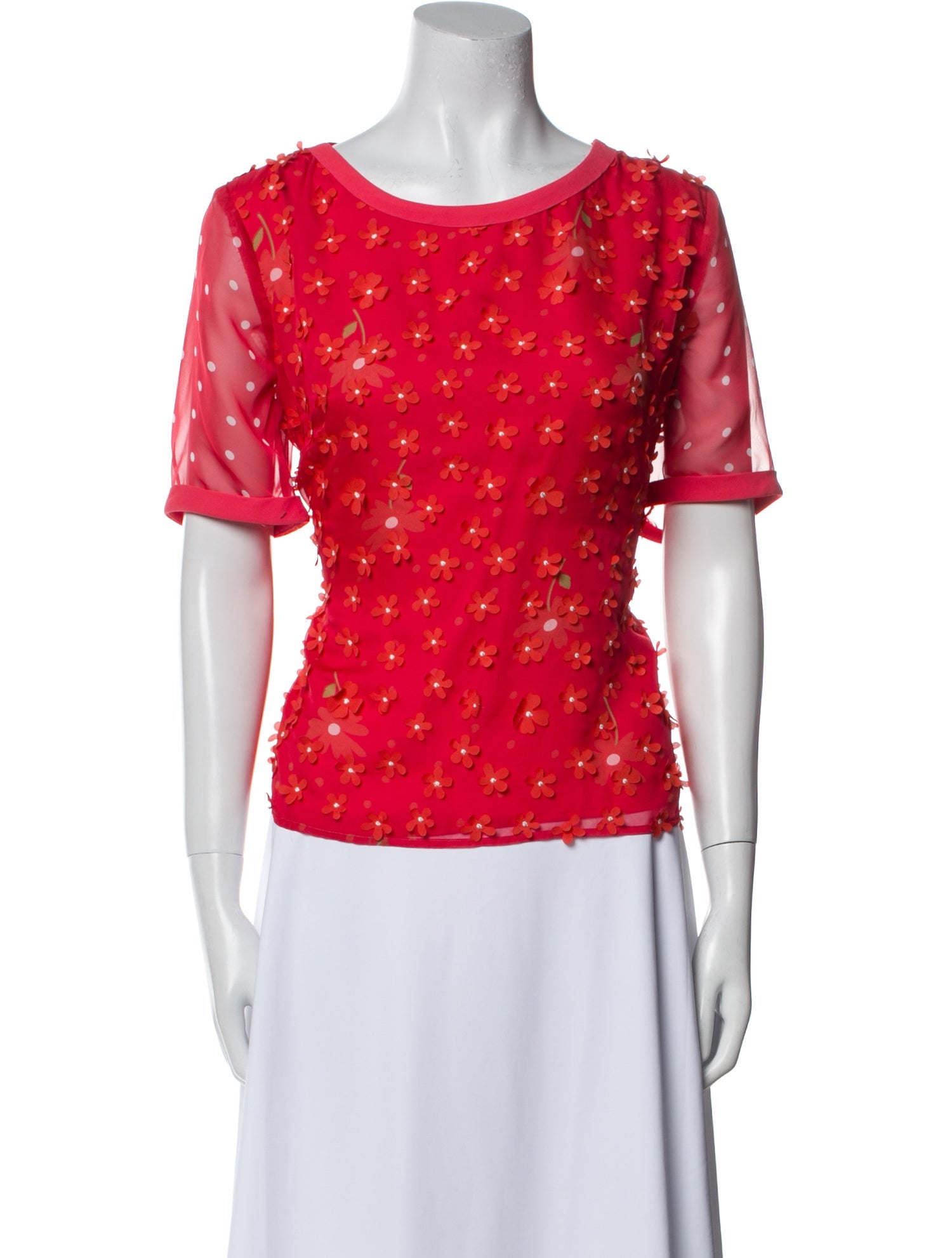 Weill Bateau Neckline Short Sleeve T-Shirt