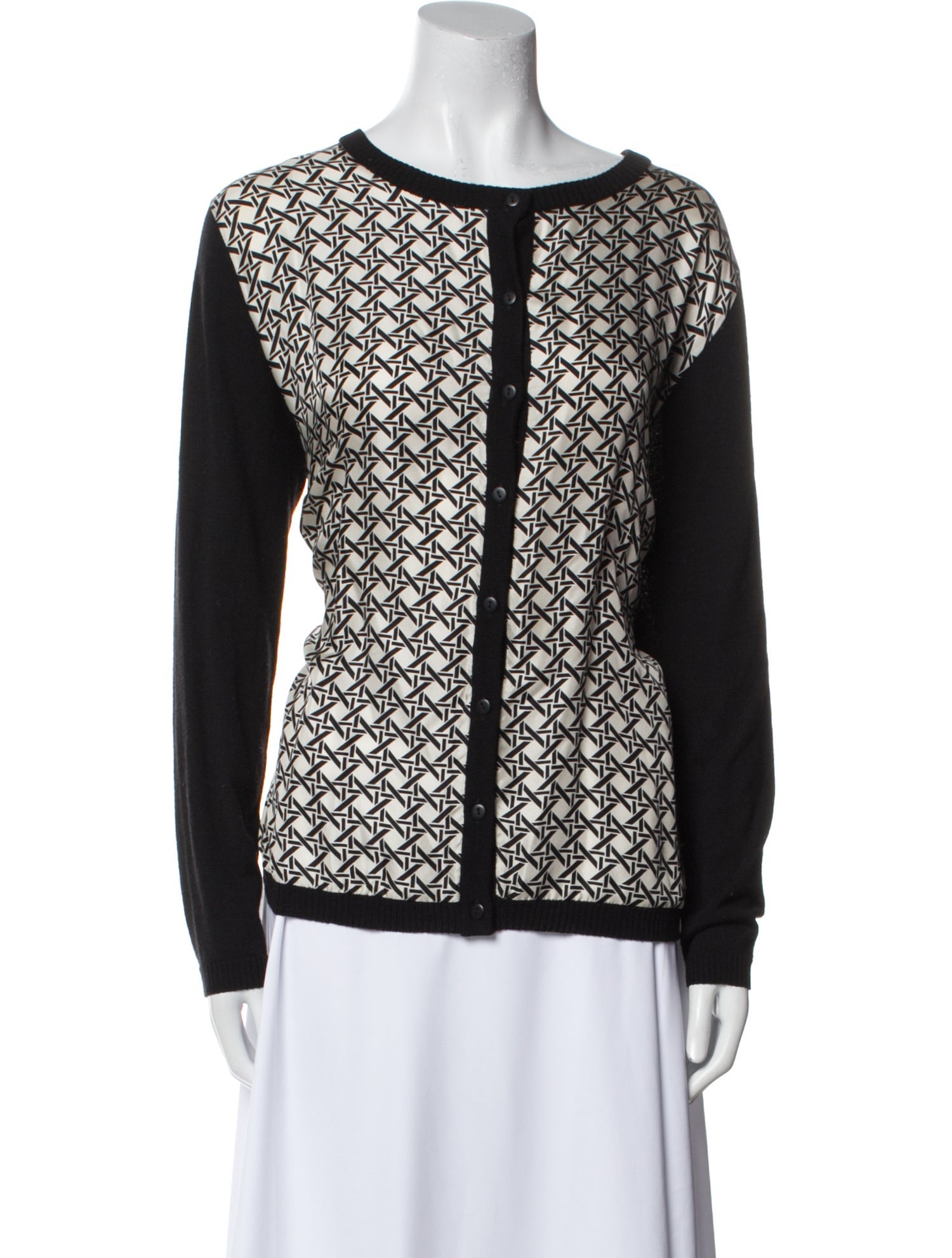 Weill Merino Wool Printed Sweatshirt