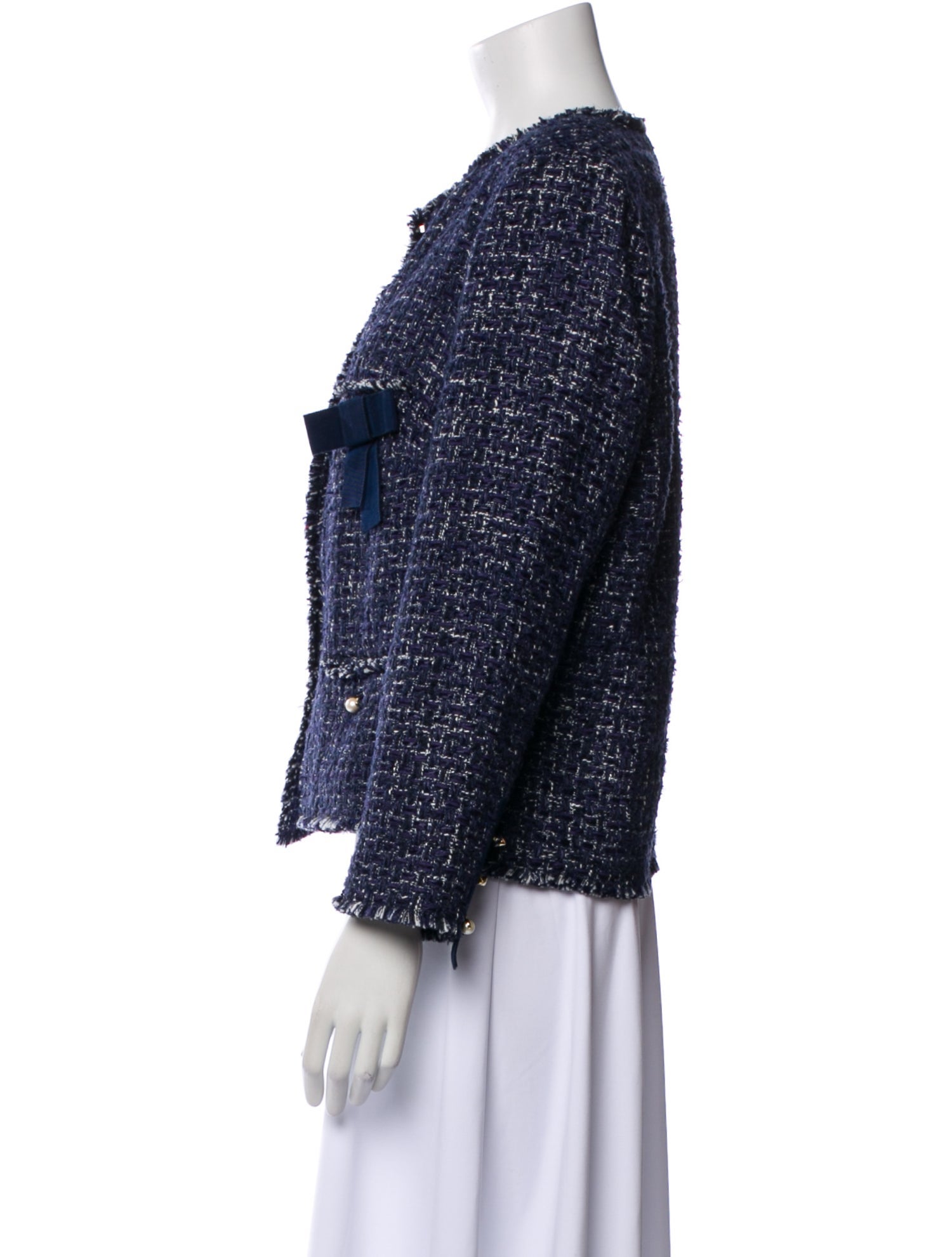Weill Tweed Pattern Evening Jacket