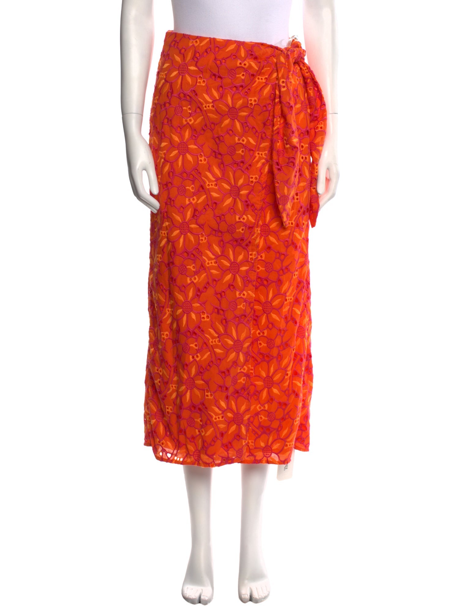 WaiMari Floral Print Midi Length Skirt