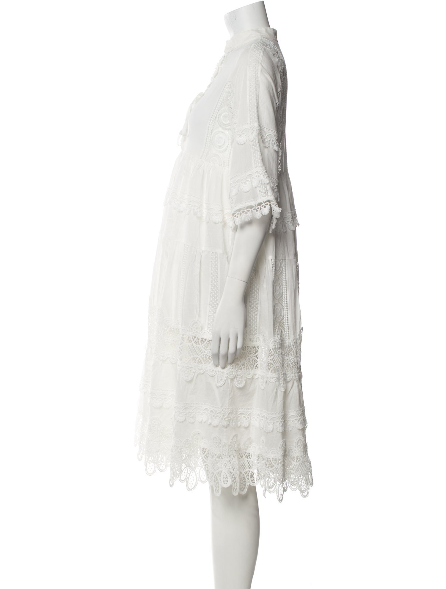 WaiMari Linen Knee-Length Dress