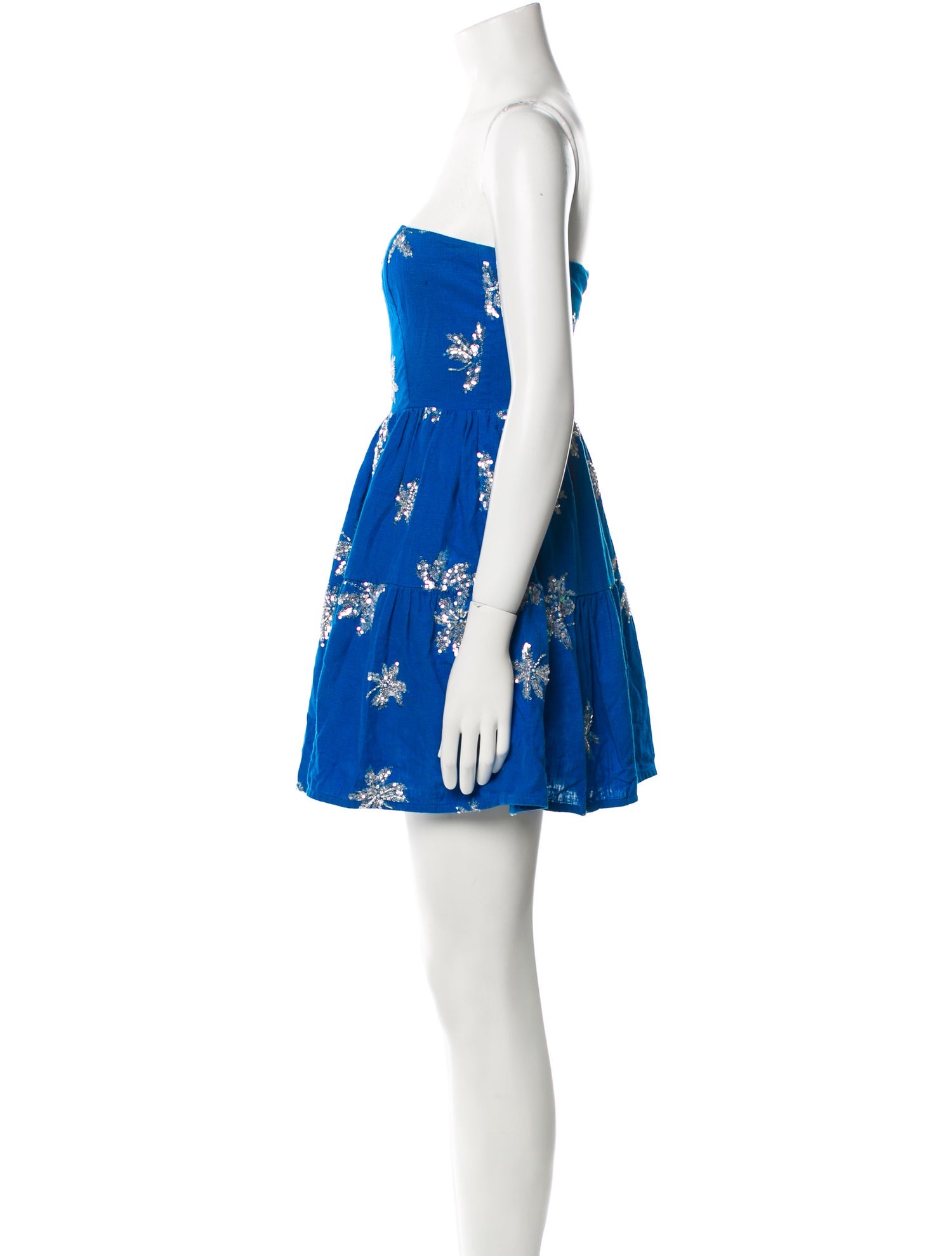 WaiMari Floral Print Mini Dress