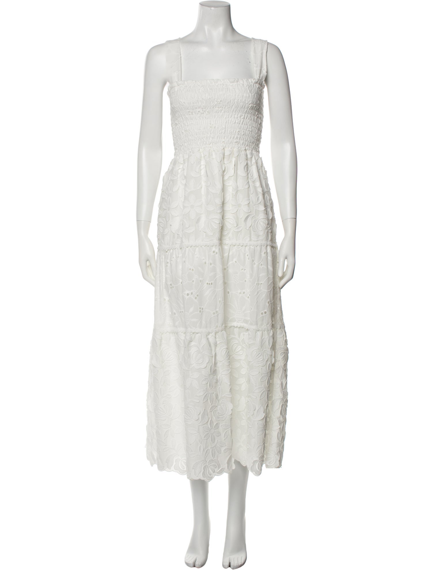 WaiMari Square Neckline Long Dress w/ Tags