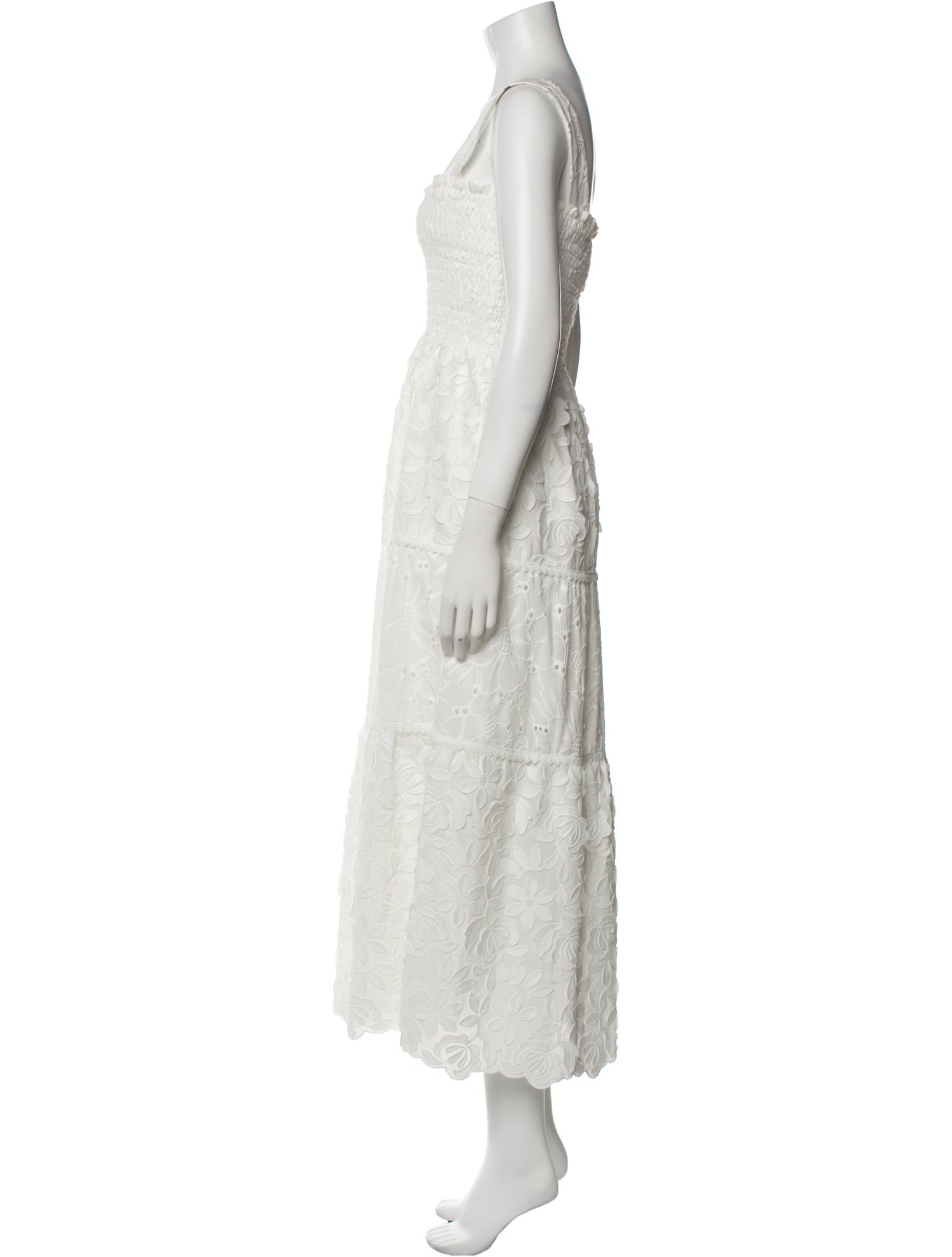 WaiMari Square Neckline Long Dress w/ Tags