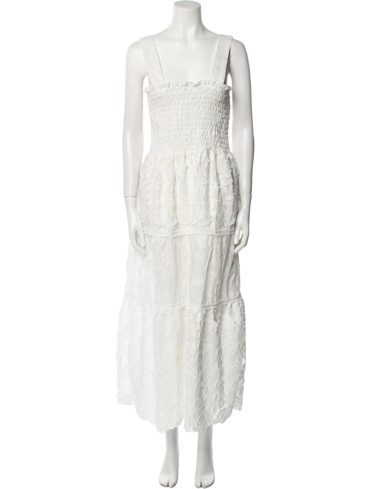 WaiMari Square Neckline Long Dress w/ Tags