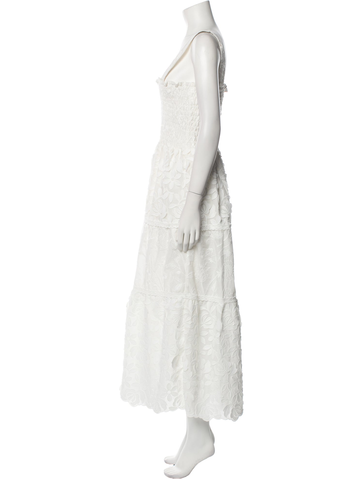 WaiMari Square Neckline Long Dress w/ Tags
