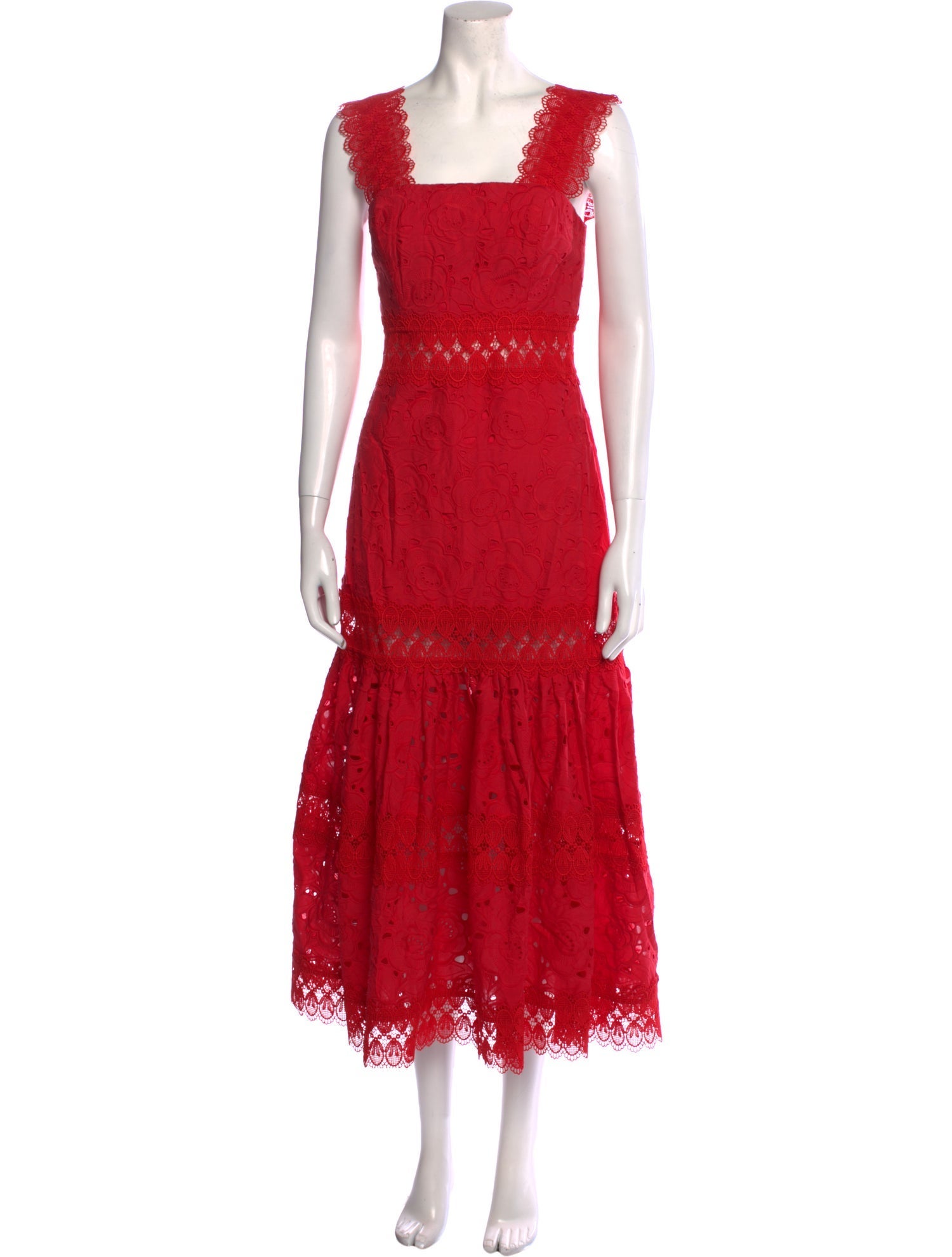 WaiMari Lace Pattern Long Dress w/ Tags w/Tags