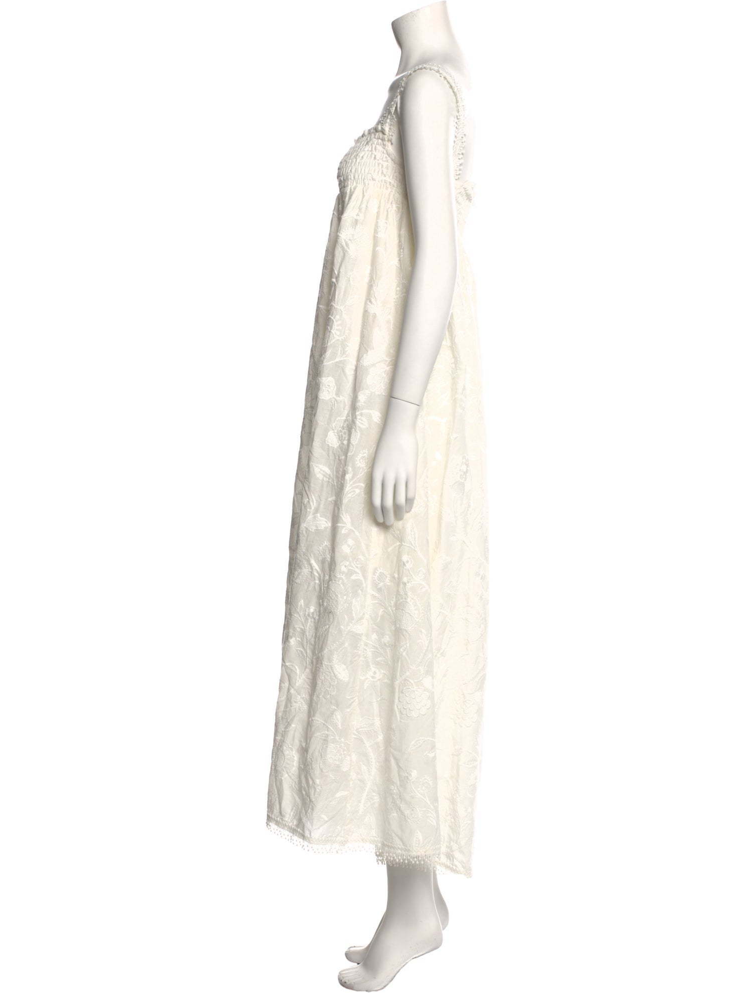 WaiMari Square Neckline Long Dress