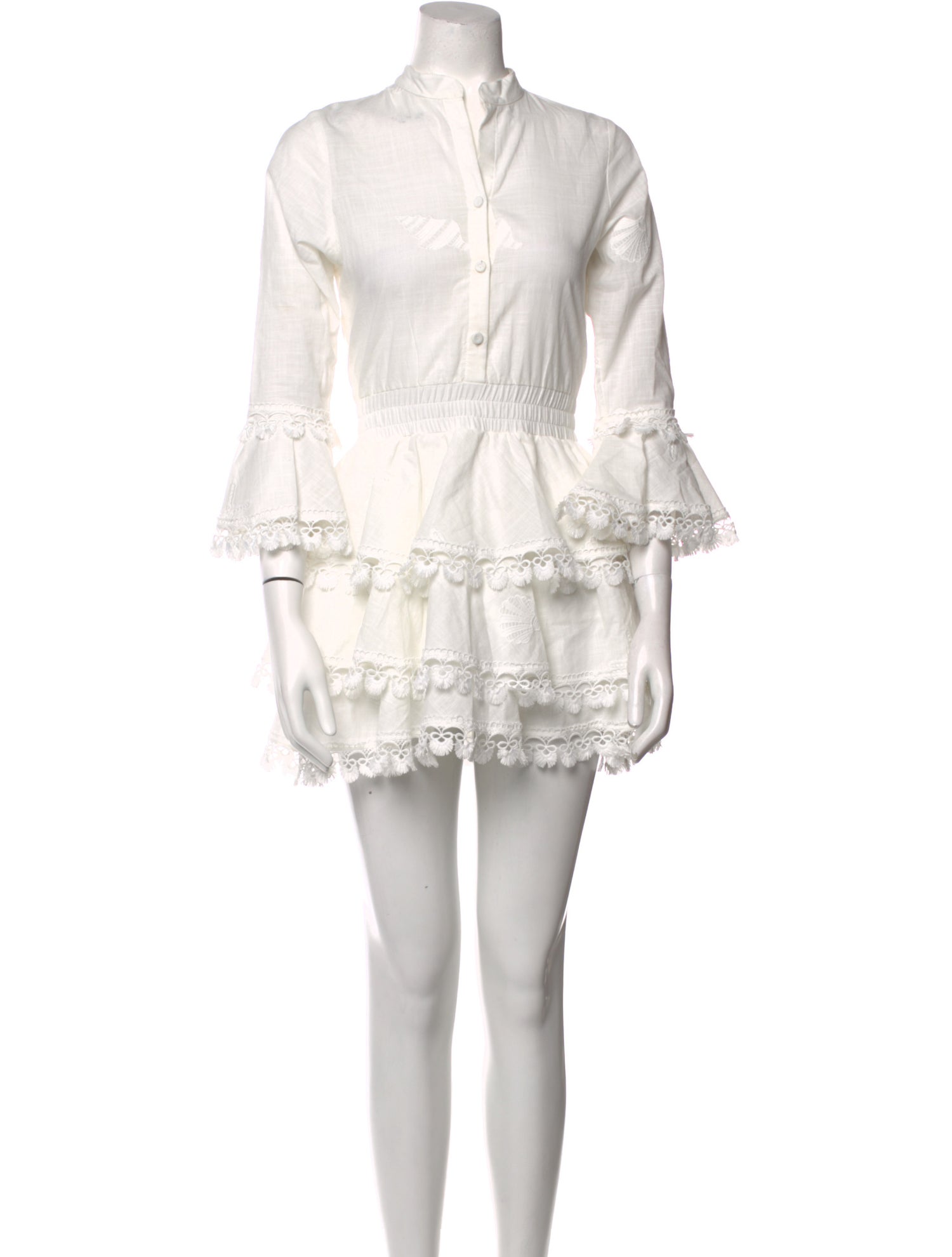 WaiMari Mock Neck Mini Dress