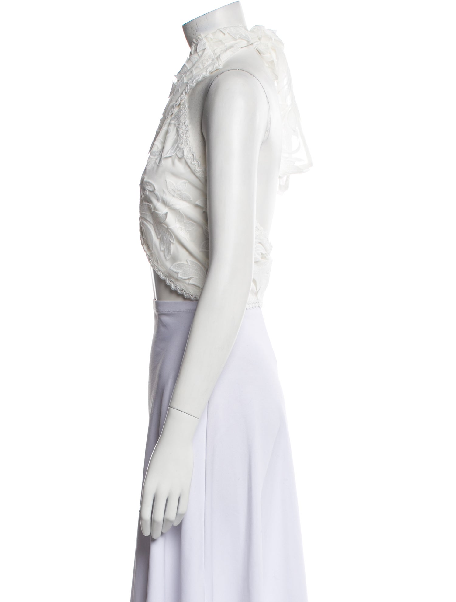 WaiMari Halterneck Sleeveless Crop Top