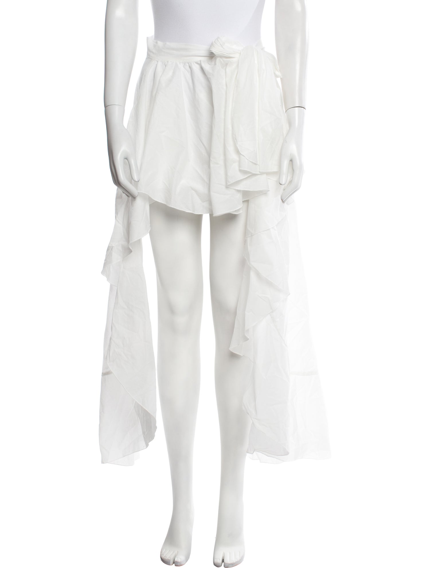 WaiMari Ruffle Embellishment Midi Length Skirt w/ Tags