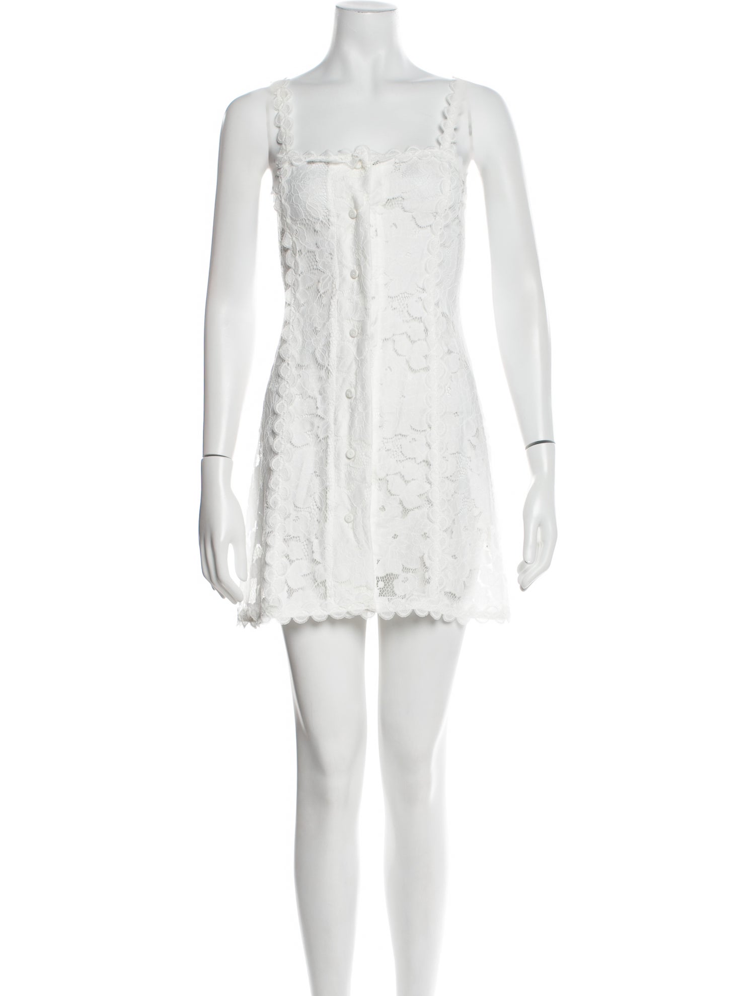 WaiMari Square Neckline Mini Dress