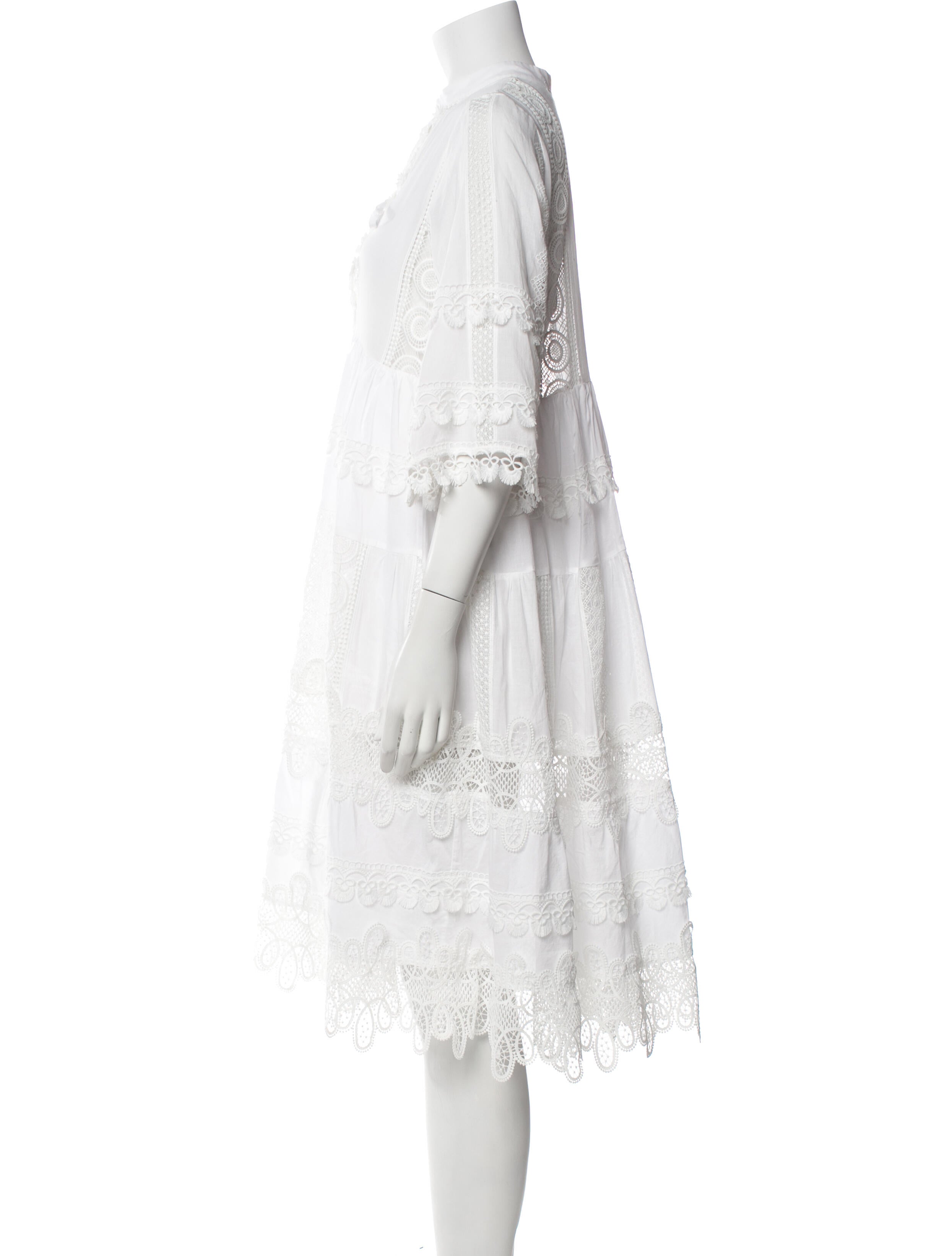 WaiMari Linen Knee-Length Dress