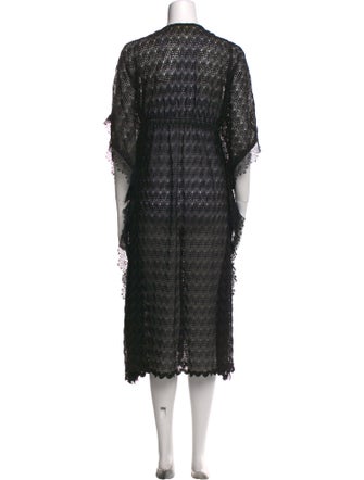 WaiMari V-Neck Midi Length Dress