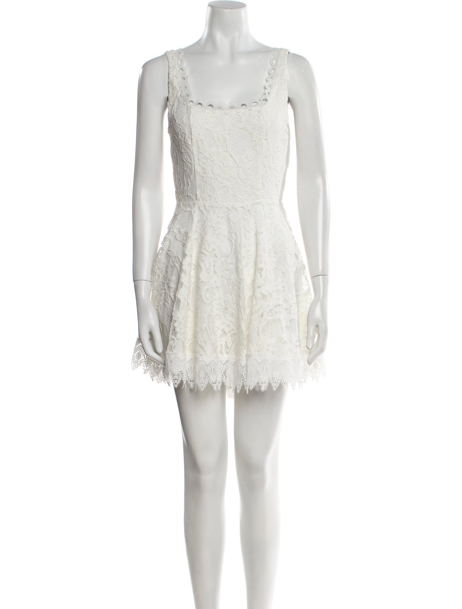 WaiMari Square Neckline Mini Dress