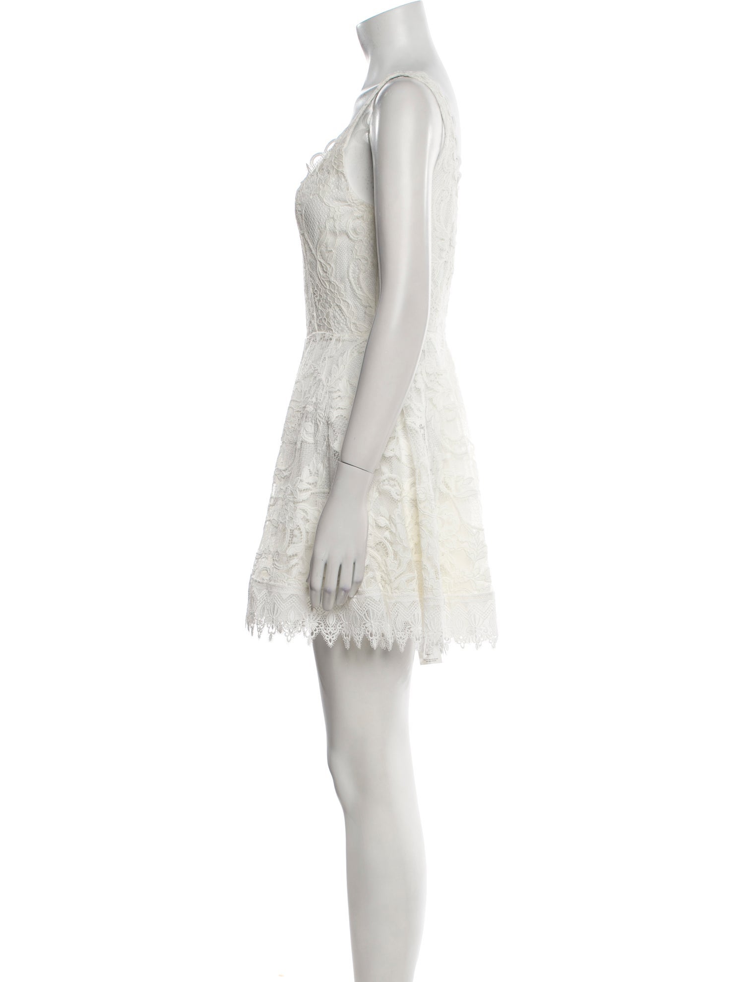 WaiMari Square Neckline Mini Dress